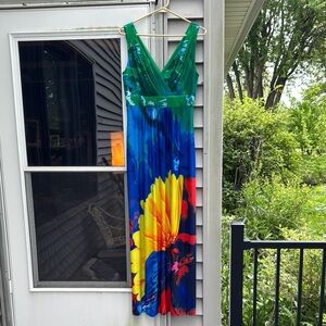 Ronni Nicole Tropical Maxi Dress